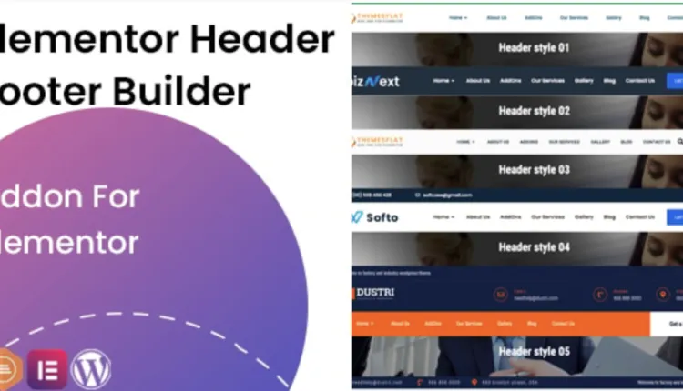 Elementor Header Footer Builder - Addon