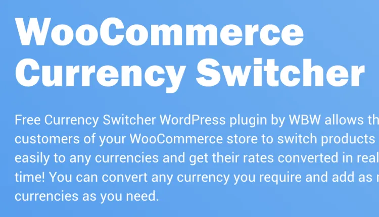WoobeWoo WooCommerce Currency Switcher Pro