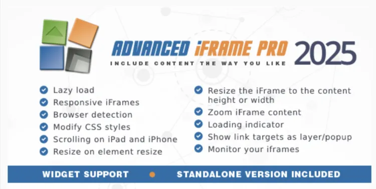 Advanced iFrame Pro