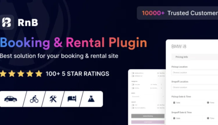 RnB - WooCommerce Booking & Rental Plugin