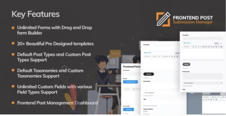 Frontend Post Submission Manager