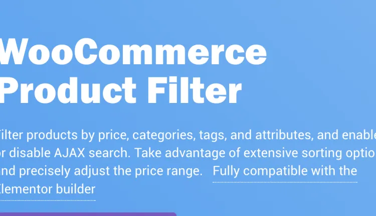 WooBeWoo WooCommerce Product Filter Pro