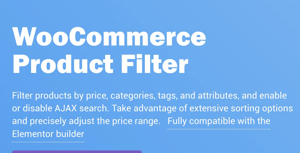 WooBeWoo WooCommerce Product Filter Pro