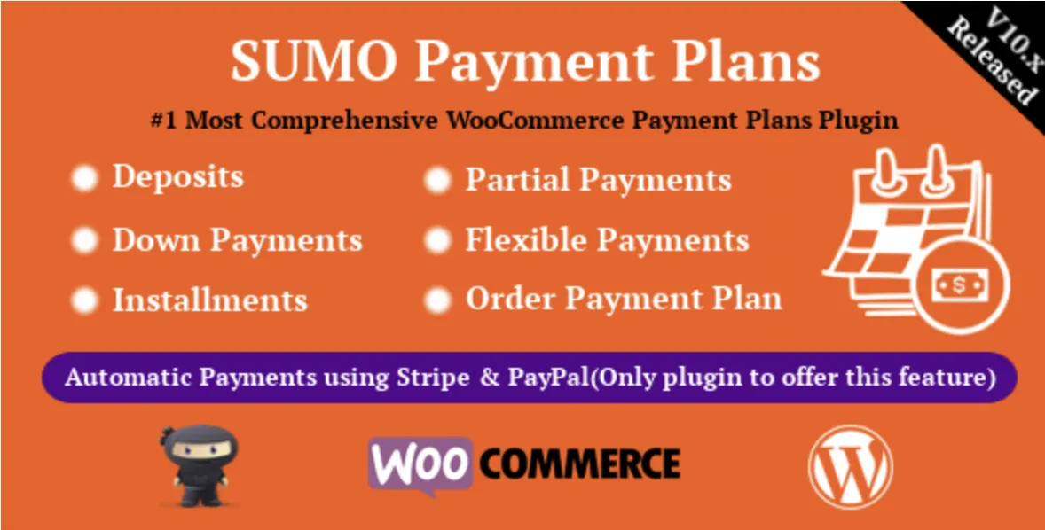 SUMO WooCommerce Payment Plans - Deposits, Down Payments, Installments, Variable Payments etc 2 SUMO WooCommerce Payment Plans