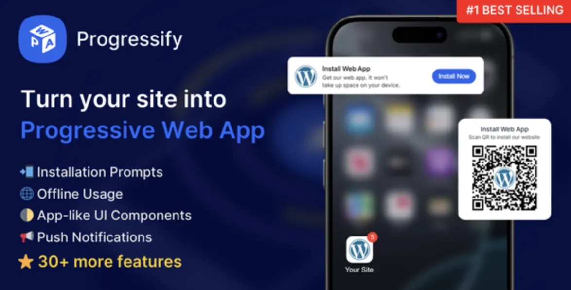 Progressify - Progressive Web App (PWA) for WordPress 2 Progressify