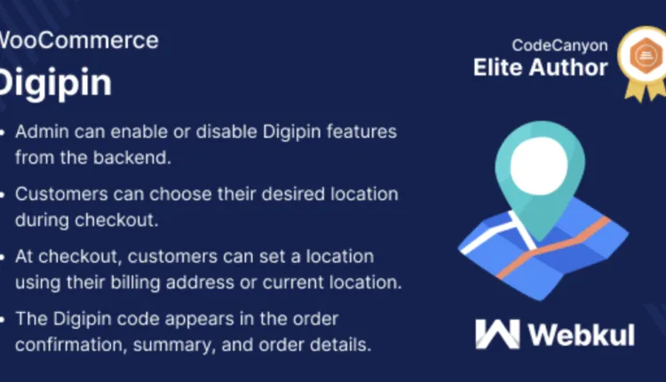 Webkul - DIGIPIN for WooCommerce