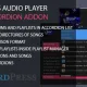 Modern Audio player Accordion AddOn