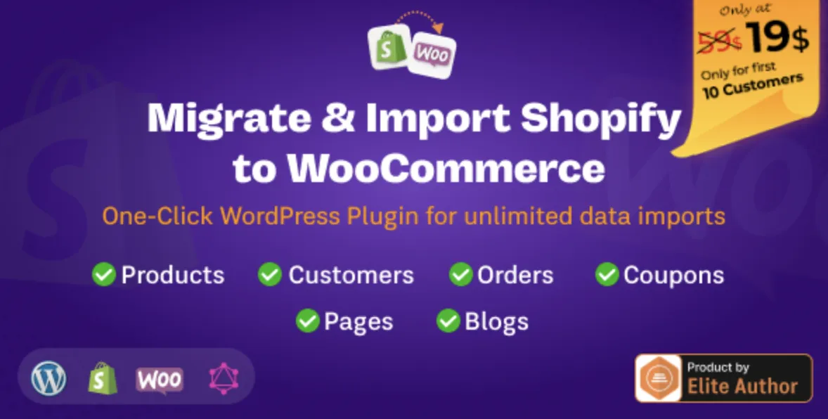 WP Shopify to WooCommerce - Migrate & Import Shopify Store to WordPress 2 WP Shopify to WooCommerce
