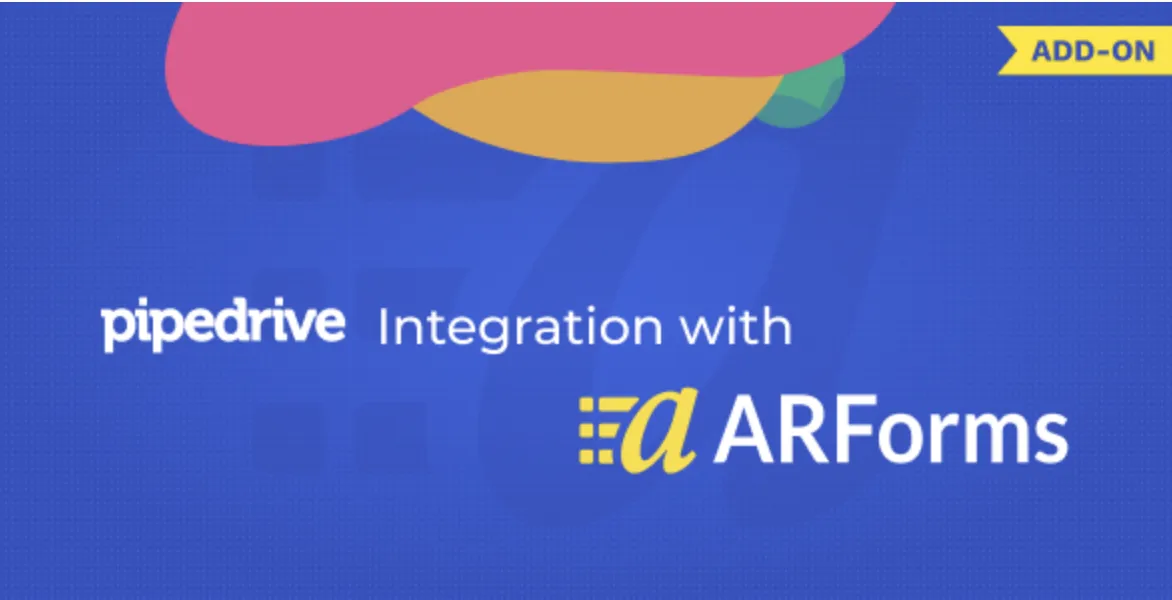Pipedrive Integration with ARForms 2 Pipedrive Integration with ARForms