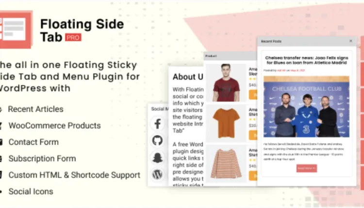Floating Side Tab PRO