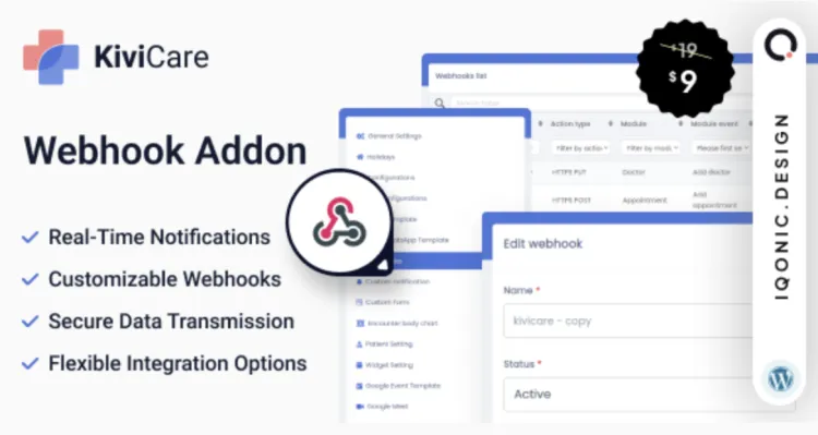 KiviCare(TM) Webhook (Addon)