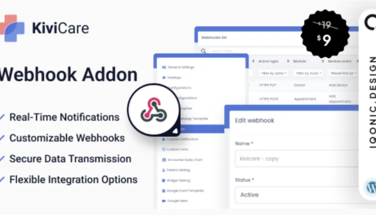 KiviCare(TM) Webhook (Addon)