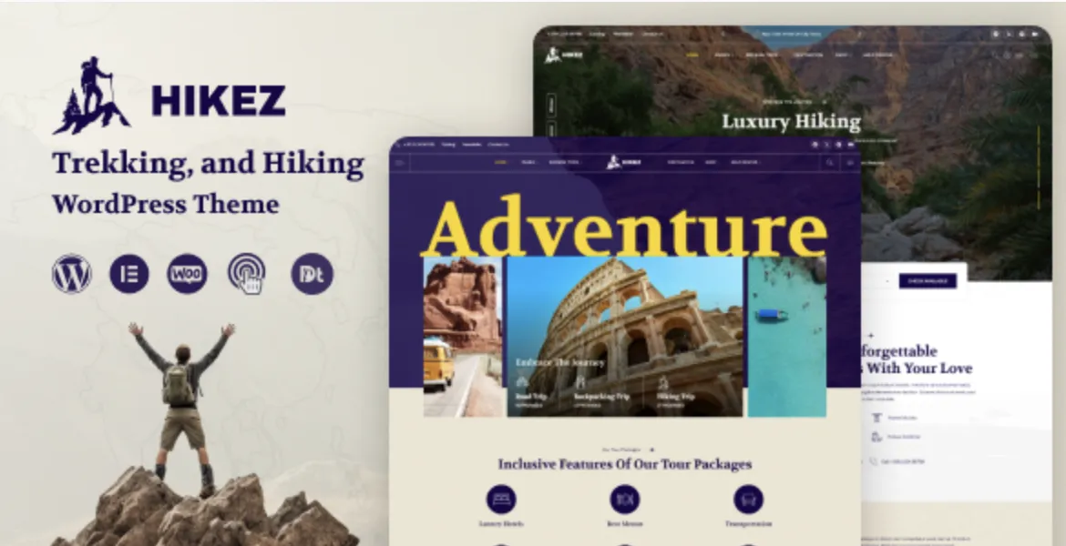 Hikez - Adventure Travel WordPress 2 Hikez