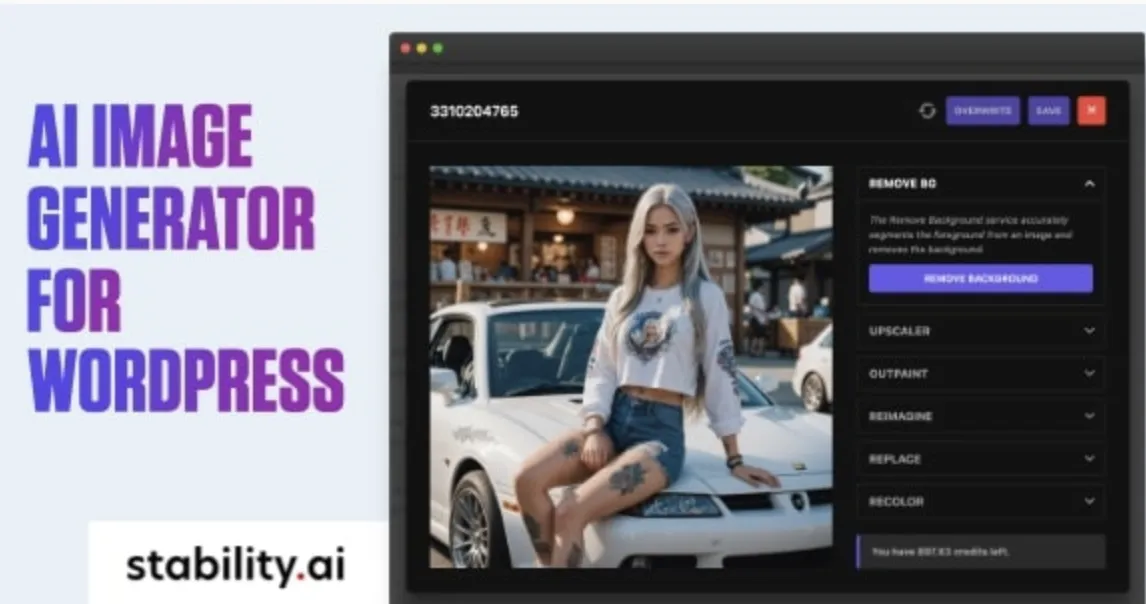 Spero - AI Image Generator & Editor For WordPress 2 Spero