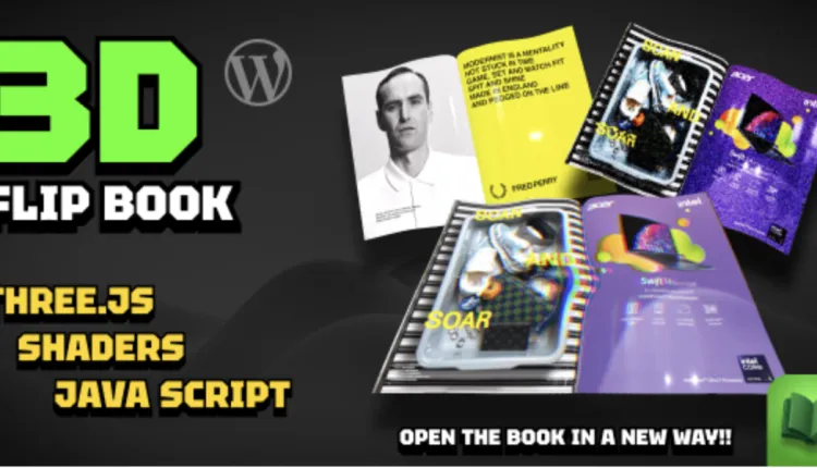3D Flip Book WordPress and WooCommerce Plugin