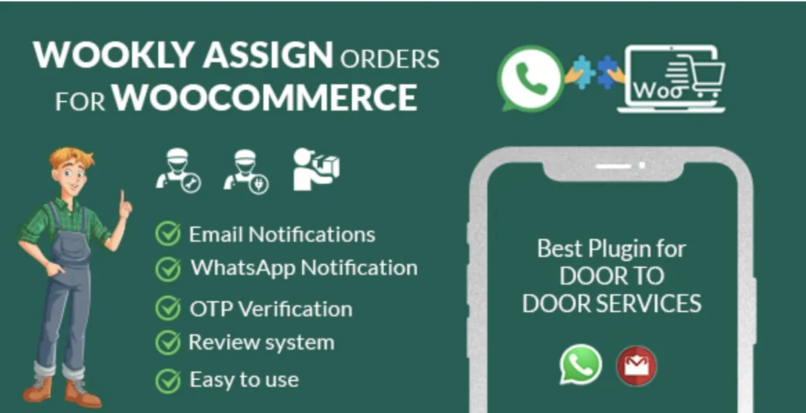 Wookly Assign Orders for WooCommerce