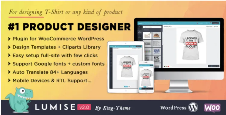 Product Designer for WooCommerce WordPress