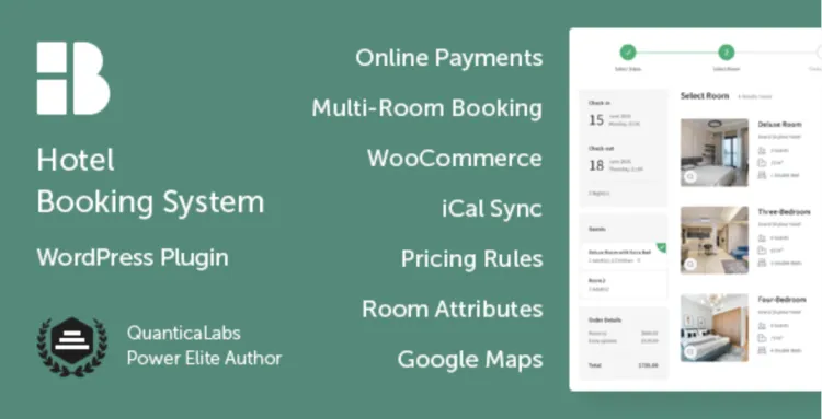 Hotel Booking System for WordPress