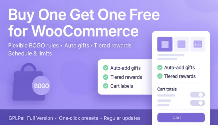 Buy One Get One Free for WooCommerce