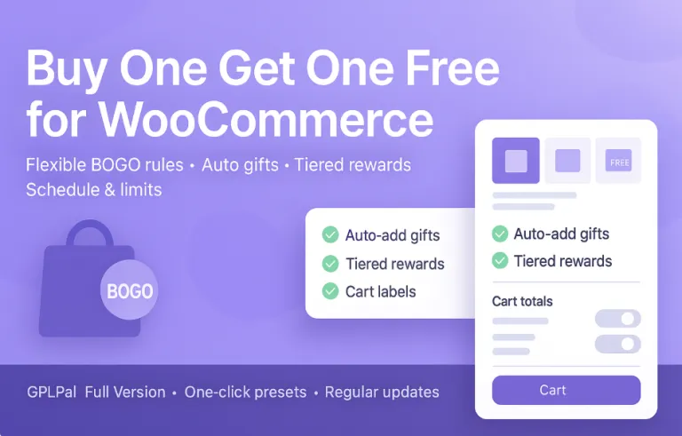 Buy One Get One Free for WooCommerce