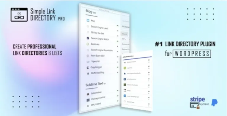 Simple Link Directory Pro