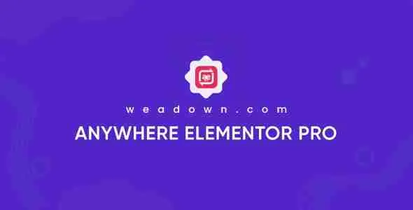 AnyWhere Elementor Pro
