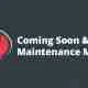Coming Soon & Maintenance Mode Pro