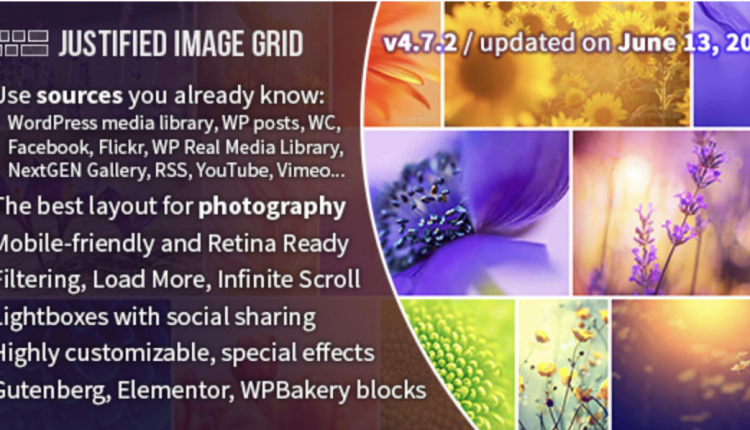 Justified Image Grid