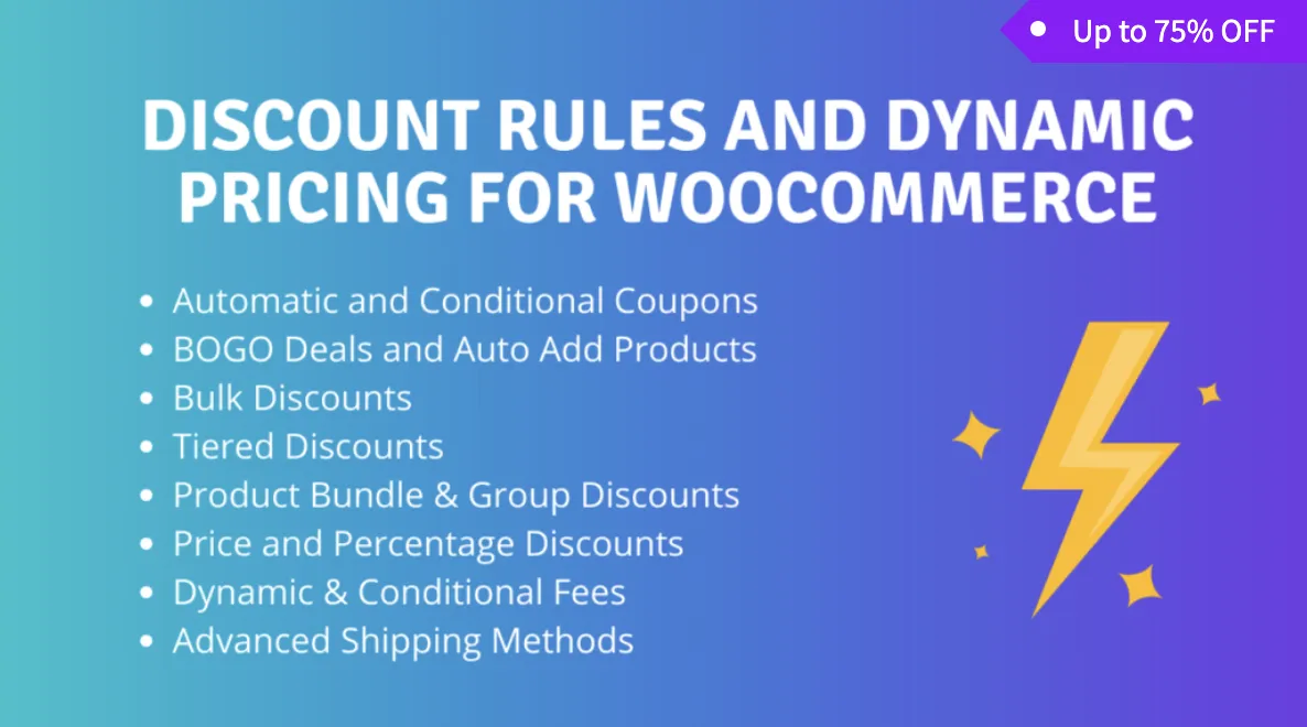 WooCommerce Dynamic Pricing and Discounts Plugin