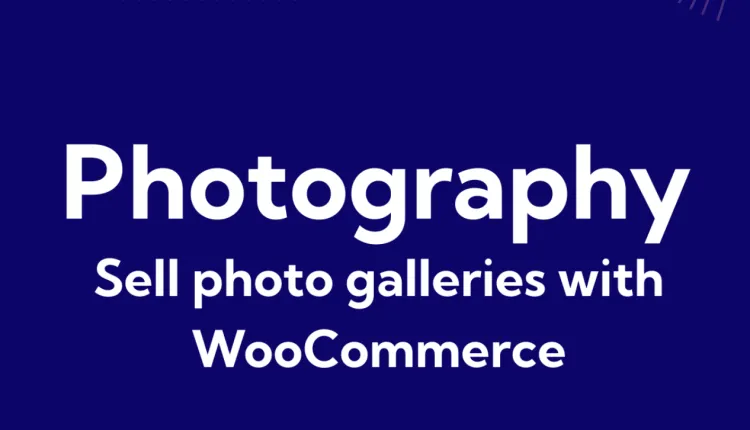Photography for WooCommerce