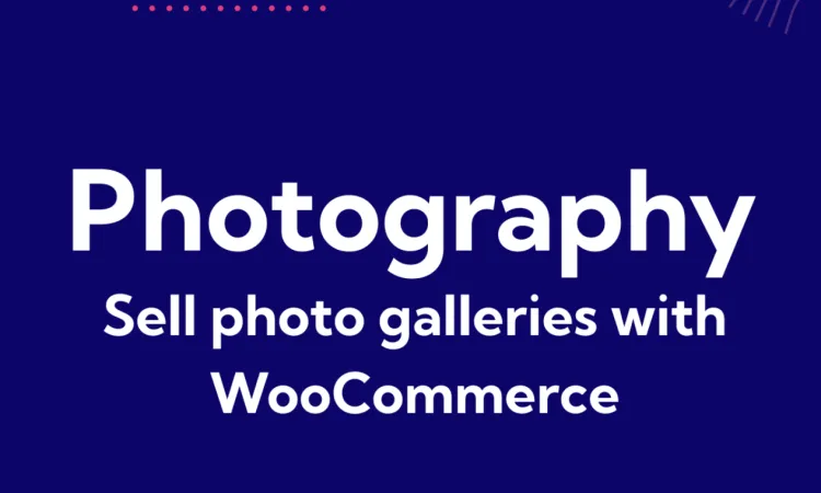 Photography for WooCommerce