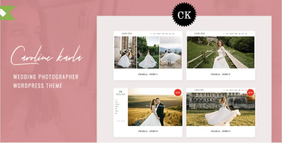 Ckarla - Wedding Photography WordPress Theme 2 Ckarla