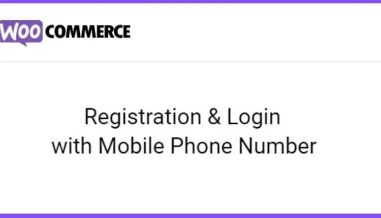 Registration & Login with Mobile Phone Number