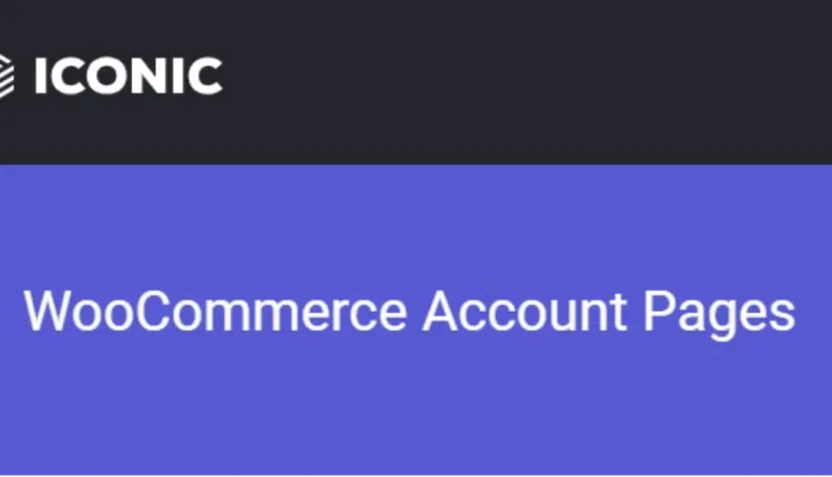 Iconic WooCommerce Account Pages