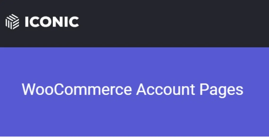 Iconic WooCommerce Account Pages