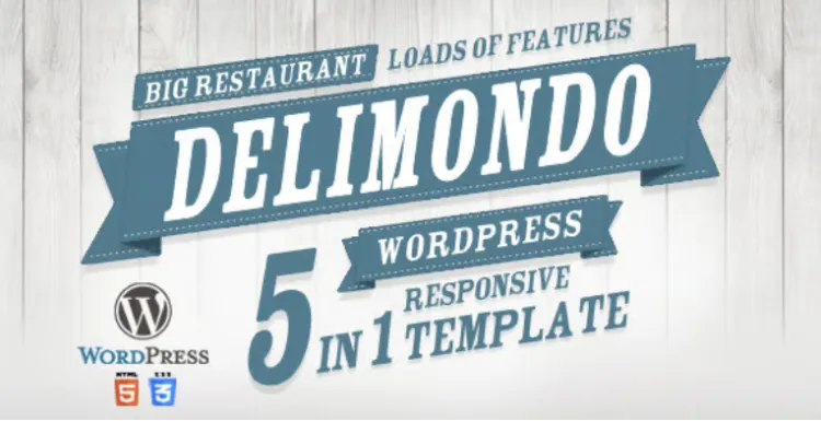 Delimondo Responsive Wordpress Theme