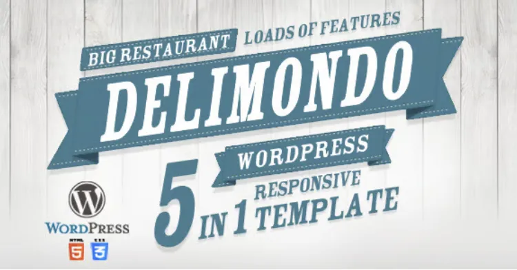 Delimondo Responsive Wordpress Theme