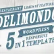 Delimondo Responsive WordPress Theme | 5 Styles