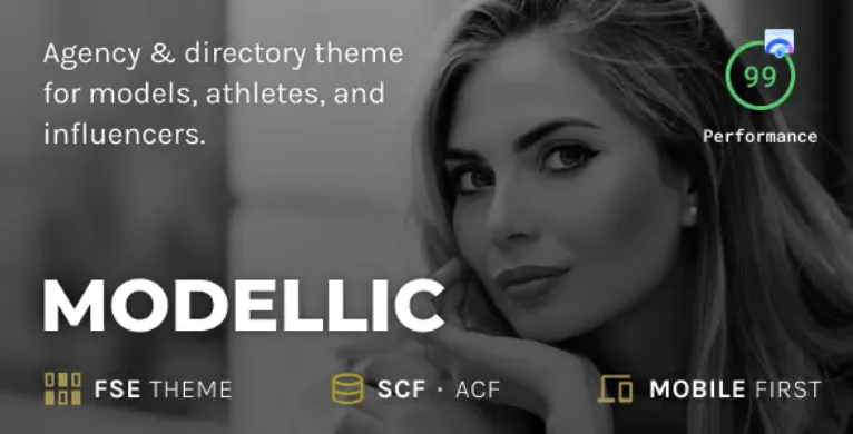 Modellic - Talent Listings WordPress Theme 2 Modellic