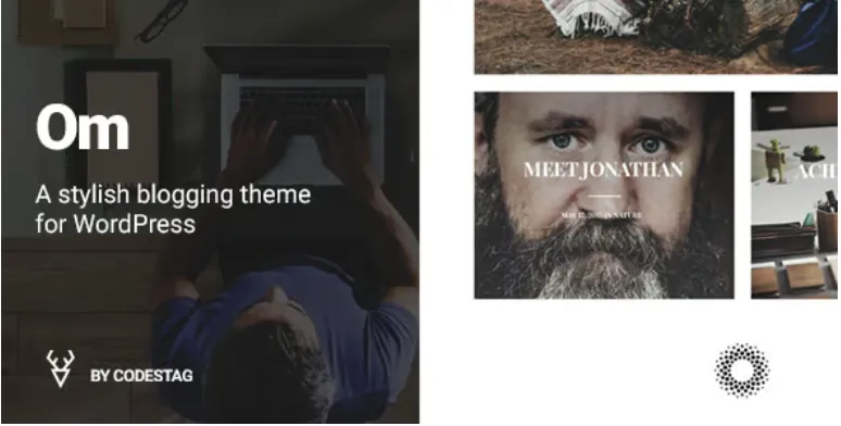 OM - A stylish blogging theme for WordPress 2 OM