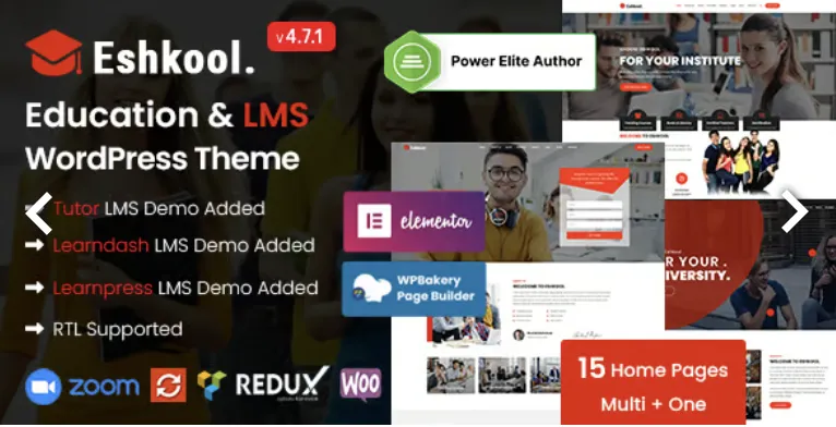 Eshkool - Education WordPress Theme 2 Eshkool
