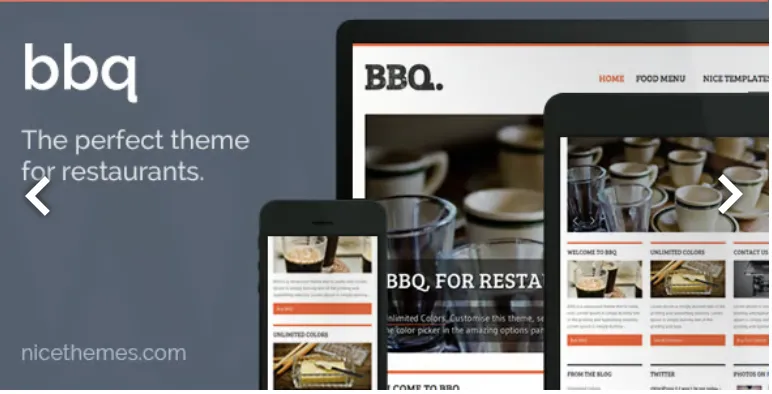 BBQ - Restaurant WordPress Theme 2 BBQ