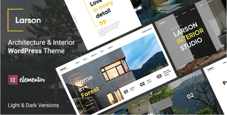 Larson - Architecture WordPress Theme 2 Larson