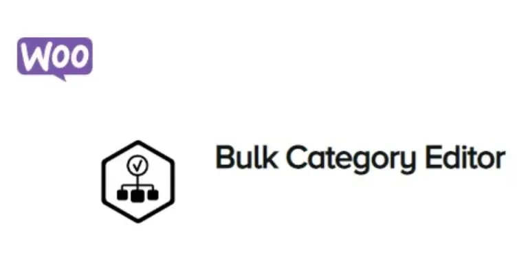 Bulk Category Editor for WooCommerce