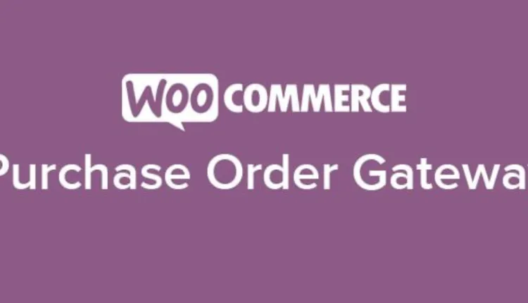 WooCommerce Purchase Order Gateway