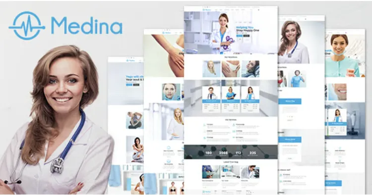 Medina - Medical WordPress Theme