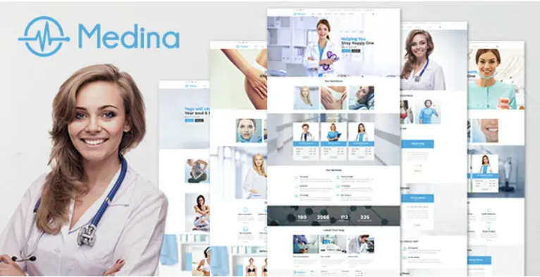 Medina - Medical WordPress Theme 2 Medina - Medical WordPress Theme
