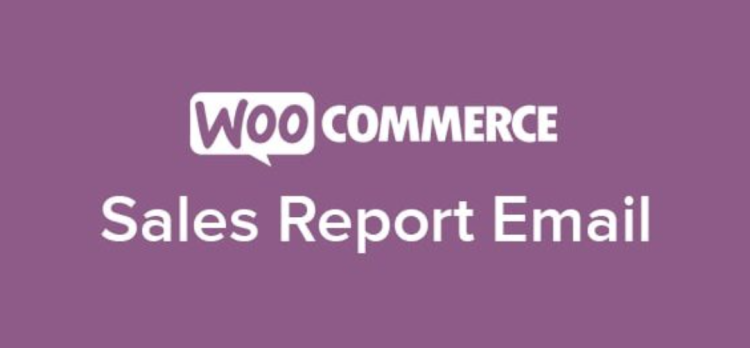 WooCommerce Sales Report Email