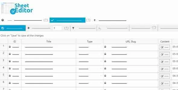WP Sheet Editor Premium