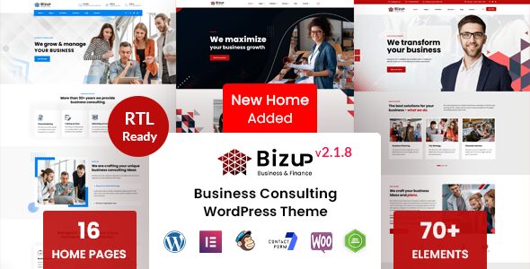 Bizup - Business Consulting WordPress Theme 2 Bizup - Business Consulting WordPress Theme